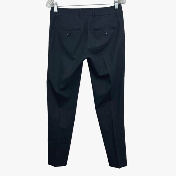 Vince Womens Dress Pants Wool Blend Slim Stretch Flat Front Zip Charcoal Size 2 - Picture 6 of 7
